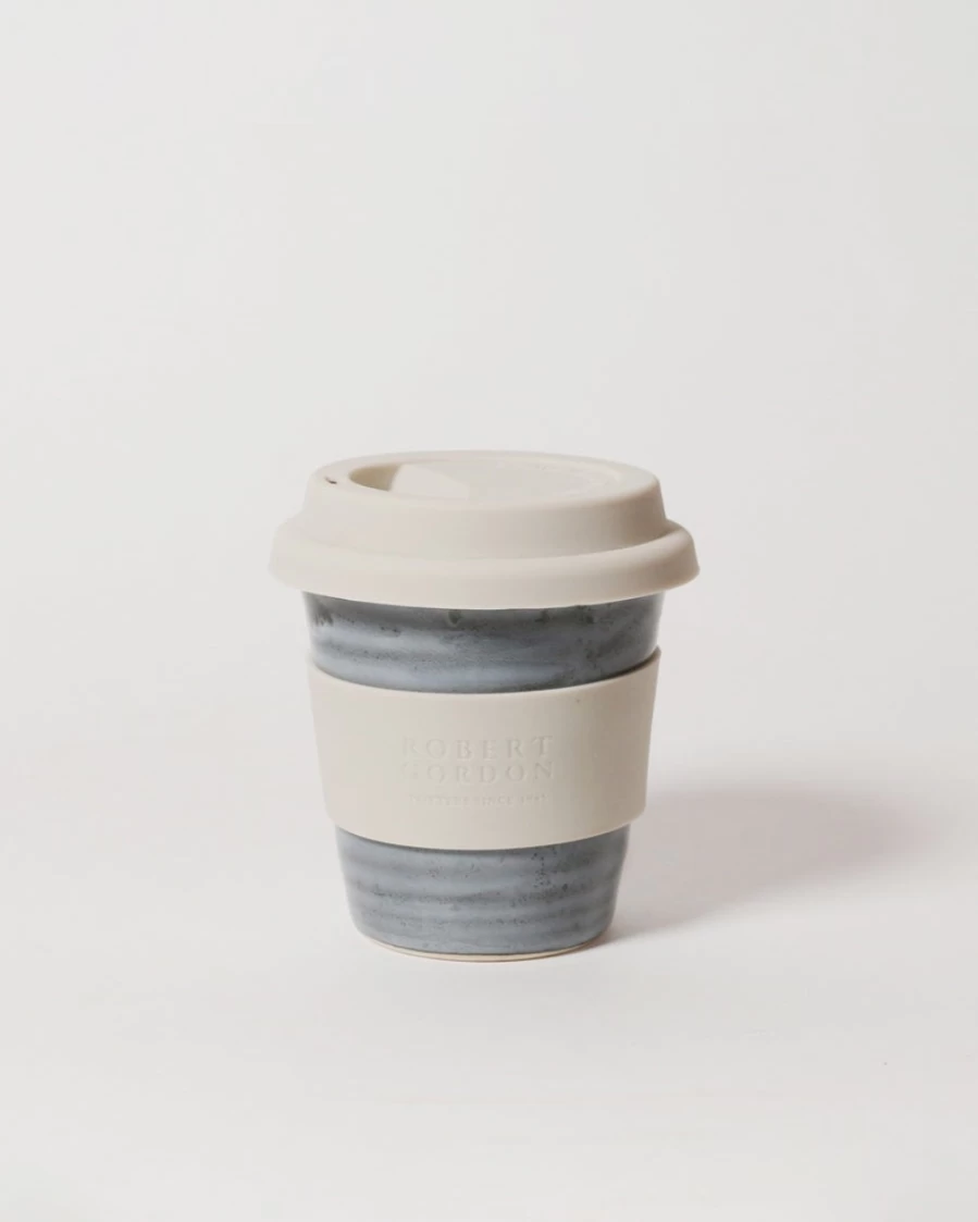 Robert Gordon Sml Carousel Cup / Storm - Handcrafted Ceramic Tea Cup, Unique Design