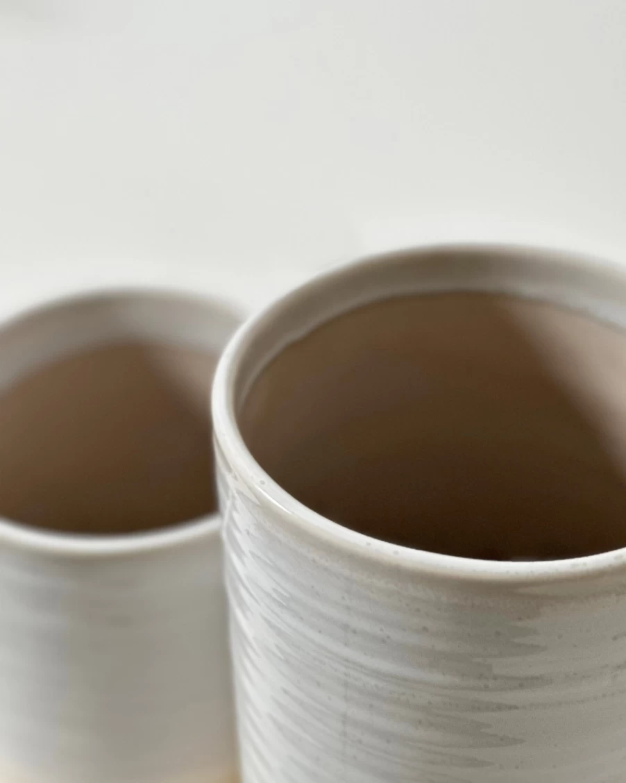 Robert Gordon Terra Individual Place Setting - Orchard Blossom Ceramic Dinnerware