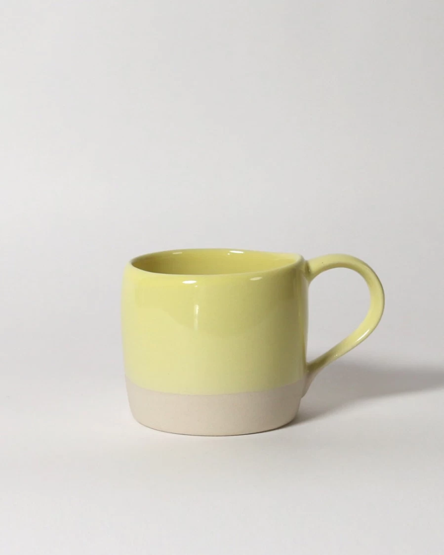 Robert Gordon Lemon Print Swatch Mug - Colorful Ceramic Coffee Cup