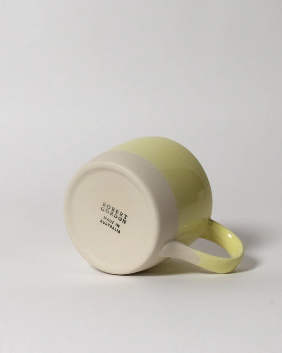 Robert Gordon Lemon Print Swatch Mug - Colorful Ceramic Coffee Cup
