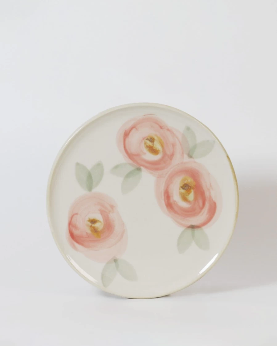 Robert Gordon Canvas Side Plate - Orchard Blossom Ceramic Dinnerware