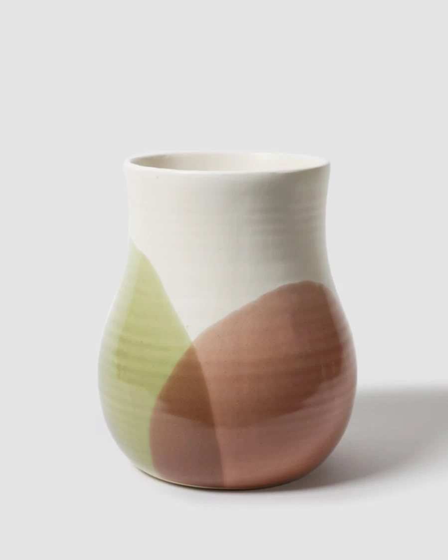Robert Gordon Large Botanica Vase - Handcrafted Ceramic Vase for Home Decor, Perfect for The Slow Life Aesthetic