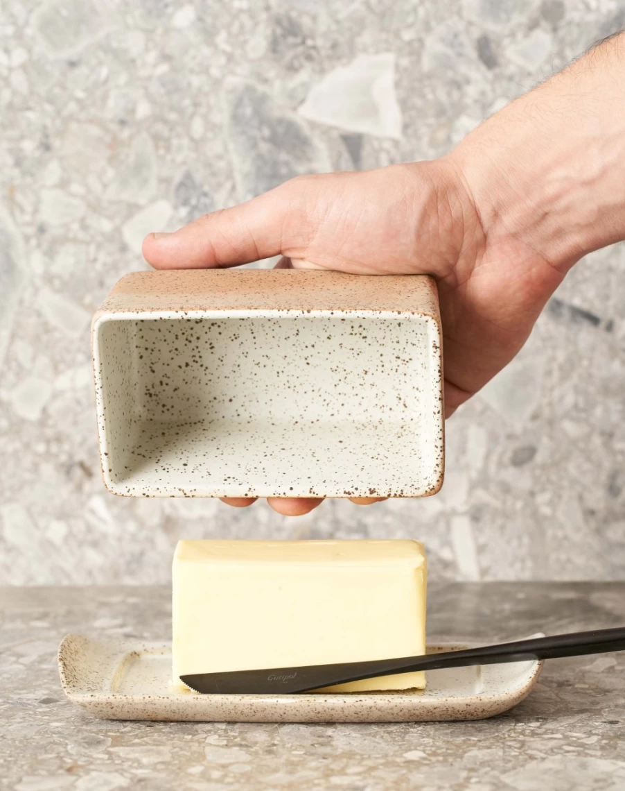 "Robert Gordon Ceramic Butter Dish – Garden to Table Serving & Storage"