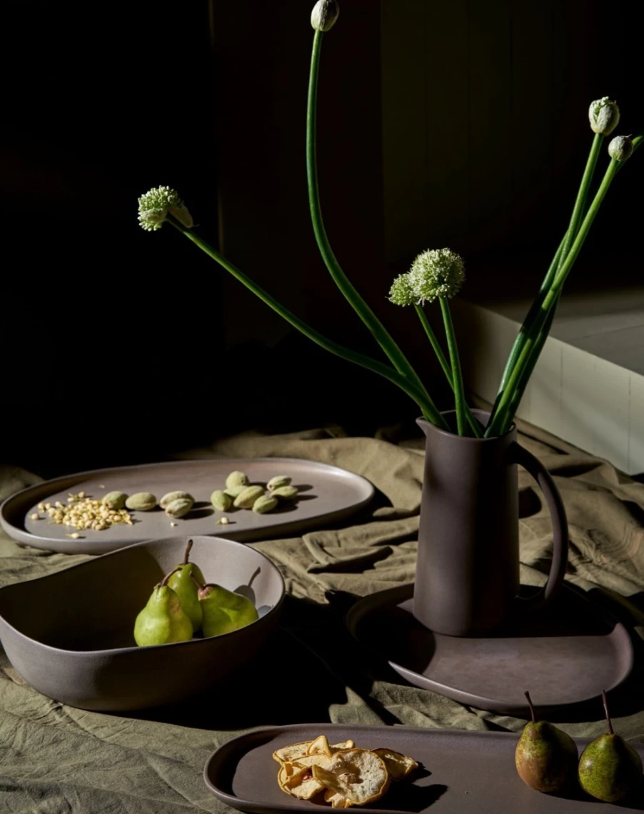 Robert Gordon Long Slate Platter - Elegant Table Of Plenty Serving Board