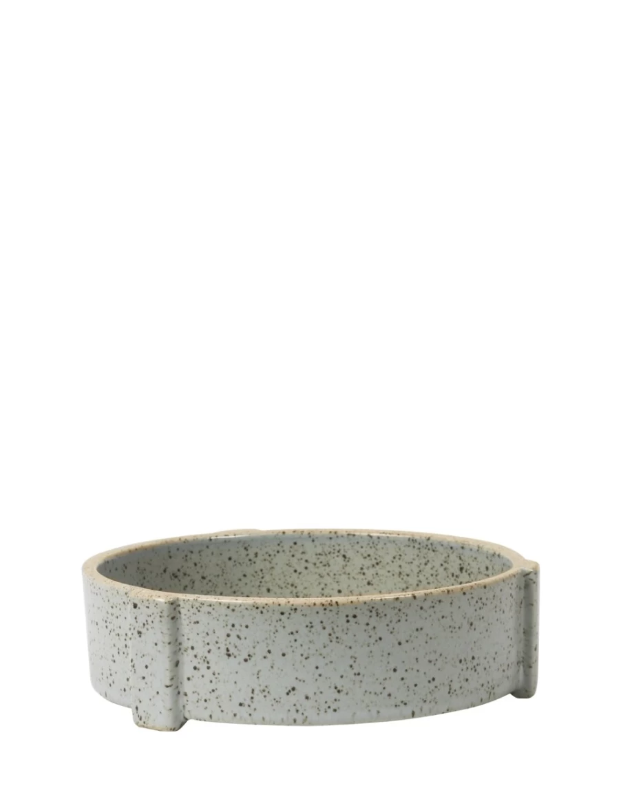 Robert Gordon Grey Small Footed Bowl - Rga X Movida Collection Stoneware
