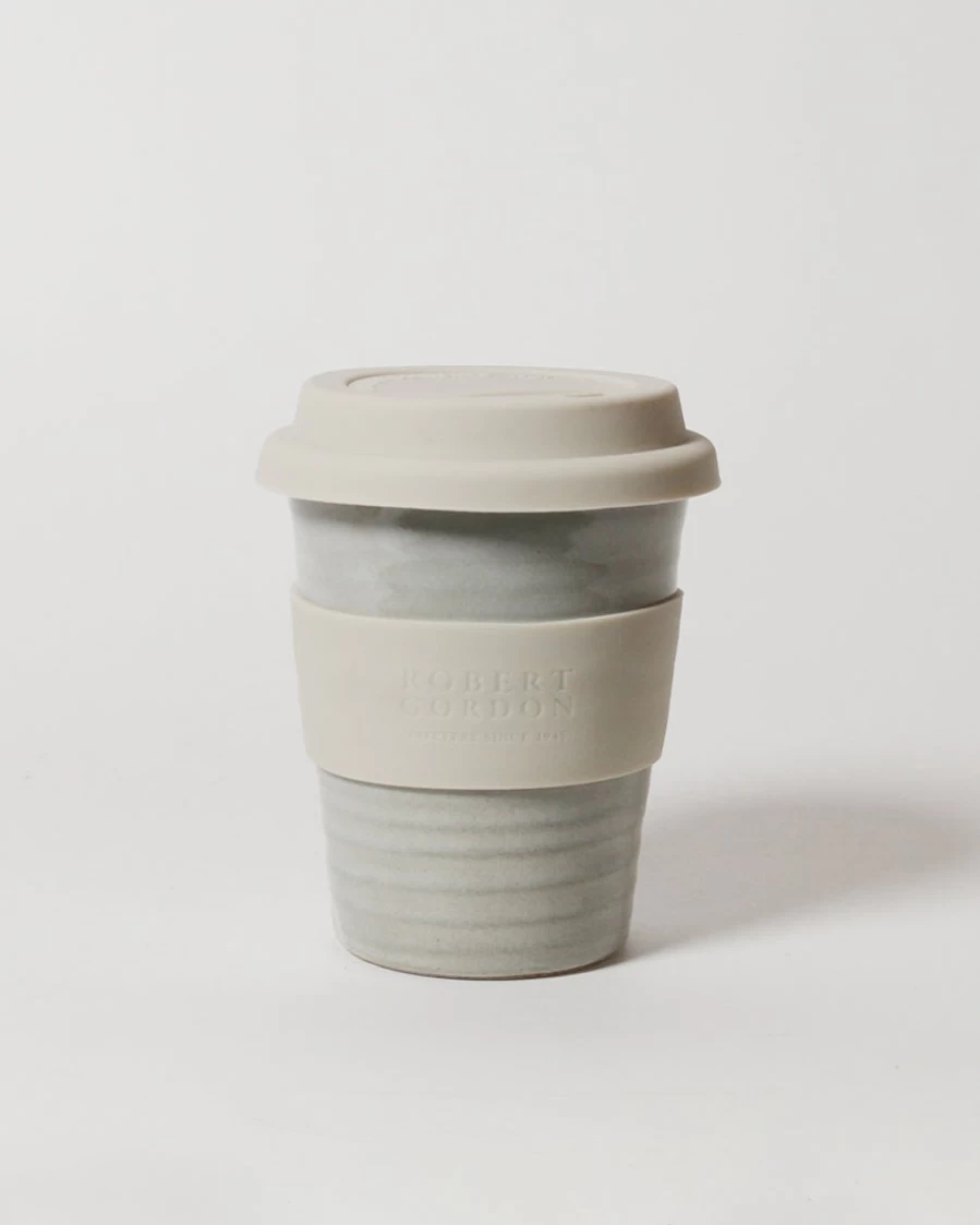 Robert Gordon Lge Carousel Cup - Handcrafted Ceramic Mug with Saltbush Design