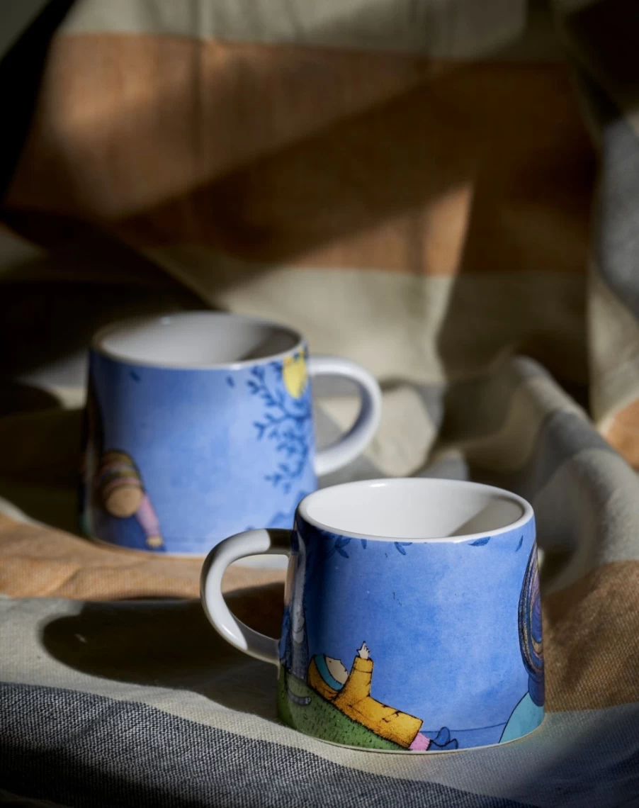 Robert Gordon Children's Mug - Kissed By The Moon Ceramic Cup for Kids