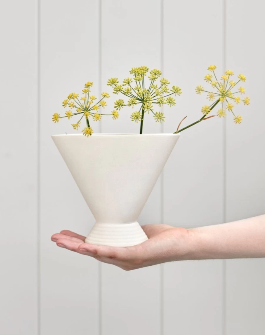 Robert Gordon Scallop Vase - The Arrangement Ceramic Home Decor