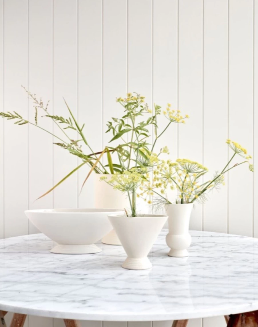 Robert Gordon Scallop Vase - The Arrangement Ceramic Home Decor