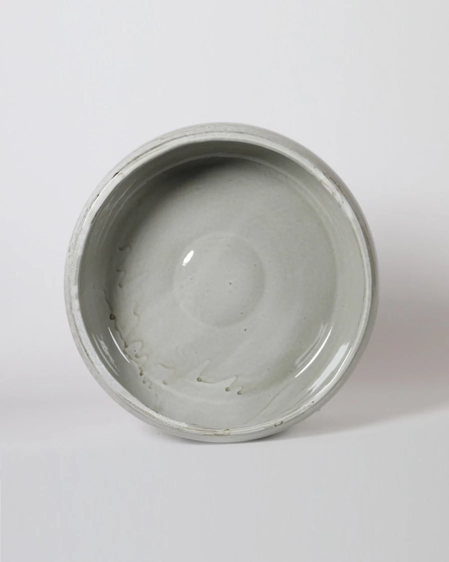 Robert Gordon Ceramic Salad Bowl with Saltbush Design – Handcrafted Australian Tableware