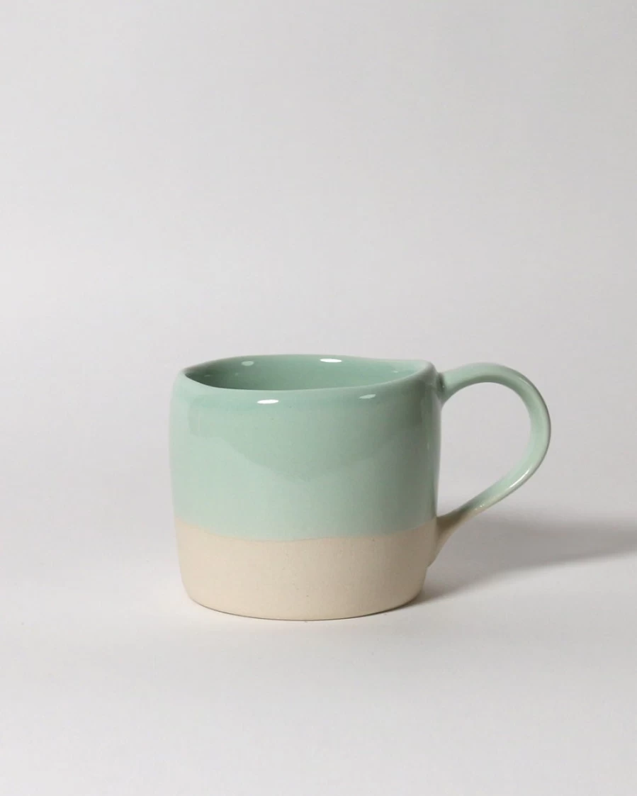 Robert Gordon Duck Egg Blue Swatch Mug - Stylish Ceramic Coffee Cup