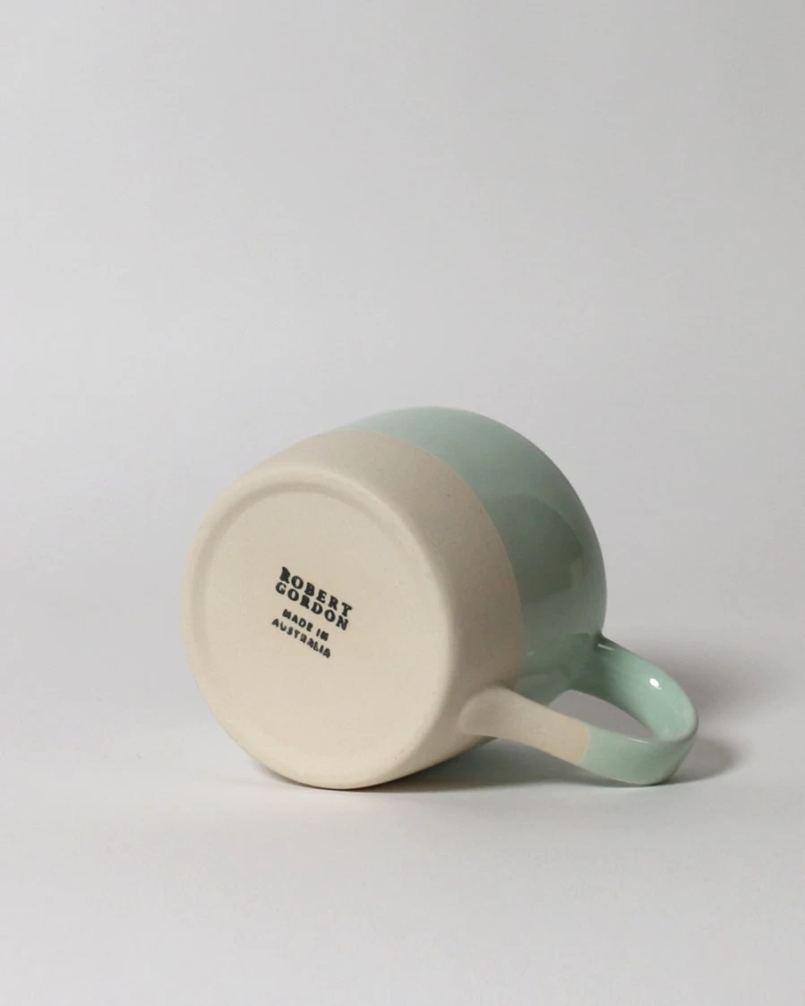 Robert Gordon Duck Egg Blue Swatch Mug - Stylish Ceramic Coffee Cup