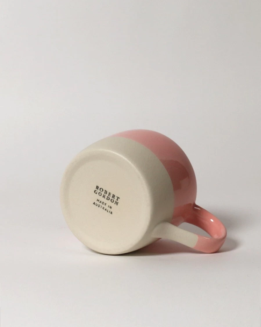 Robert Gordon Ceramic Peach-Colored Swatch Mug - Stylish & Durable Coffee Cup