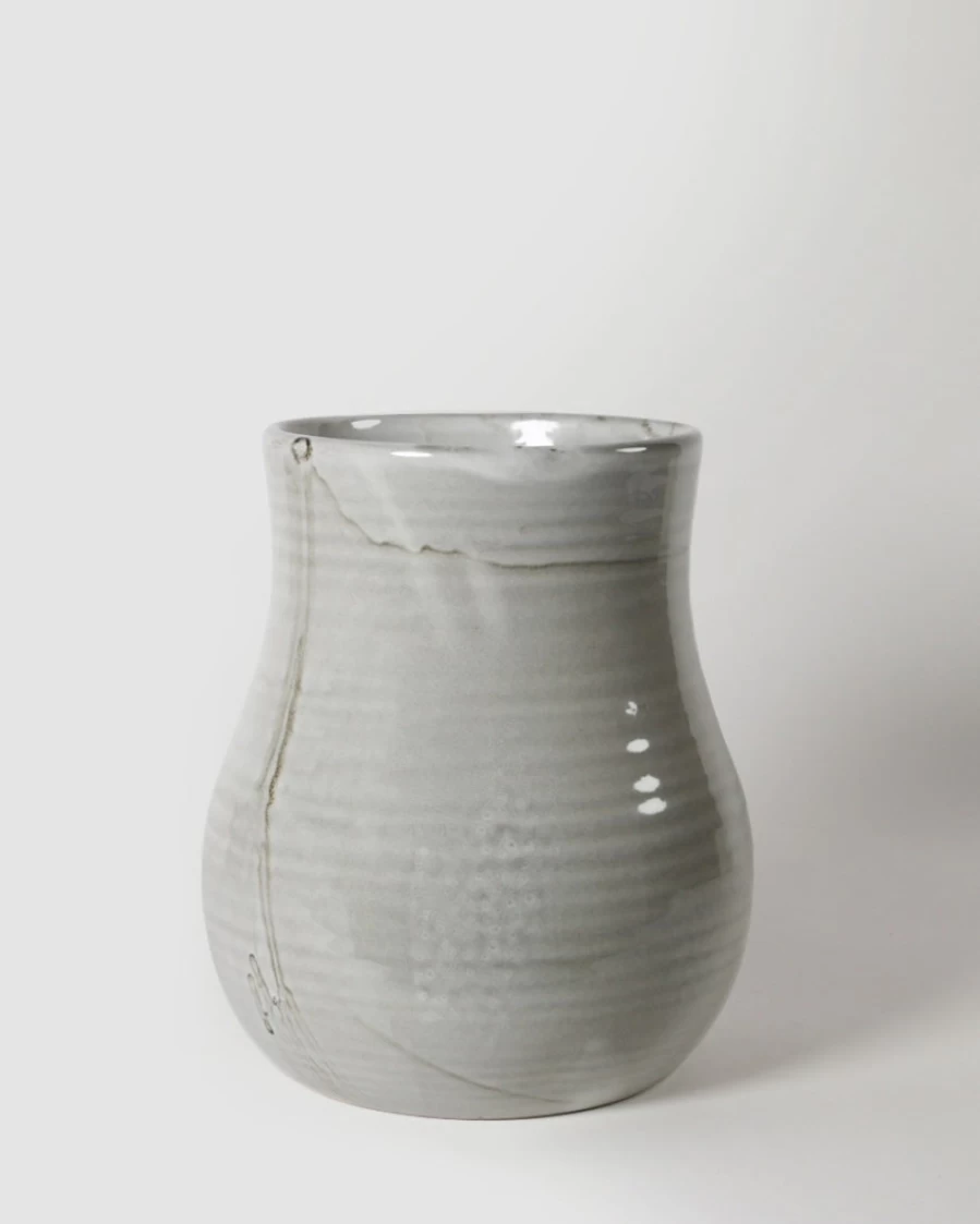 "Robert Gordon Large Botanica Vase - Handcrafted Ceramic Saltbush Design Home Decor"