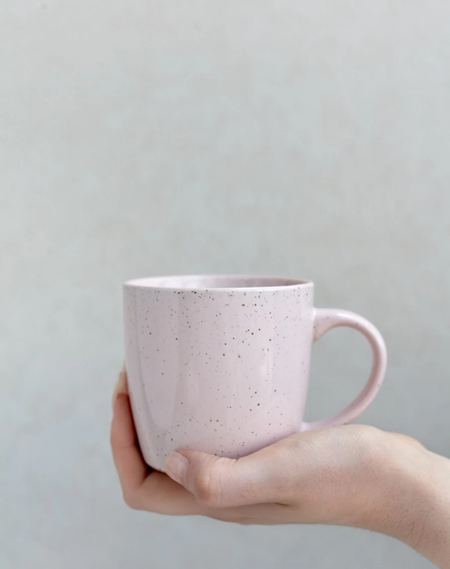 Robert Gordon Pink Granite Mugs – Durable & Stylish Stoneware Coffee Cups