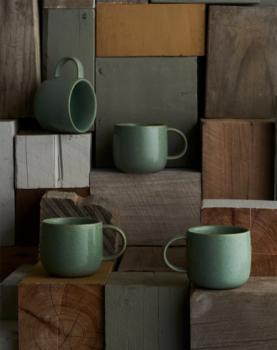 Robert Gordon Jade Ceramic Mug - Handcrafted My Mugs Collection