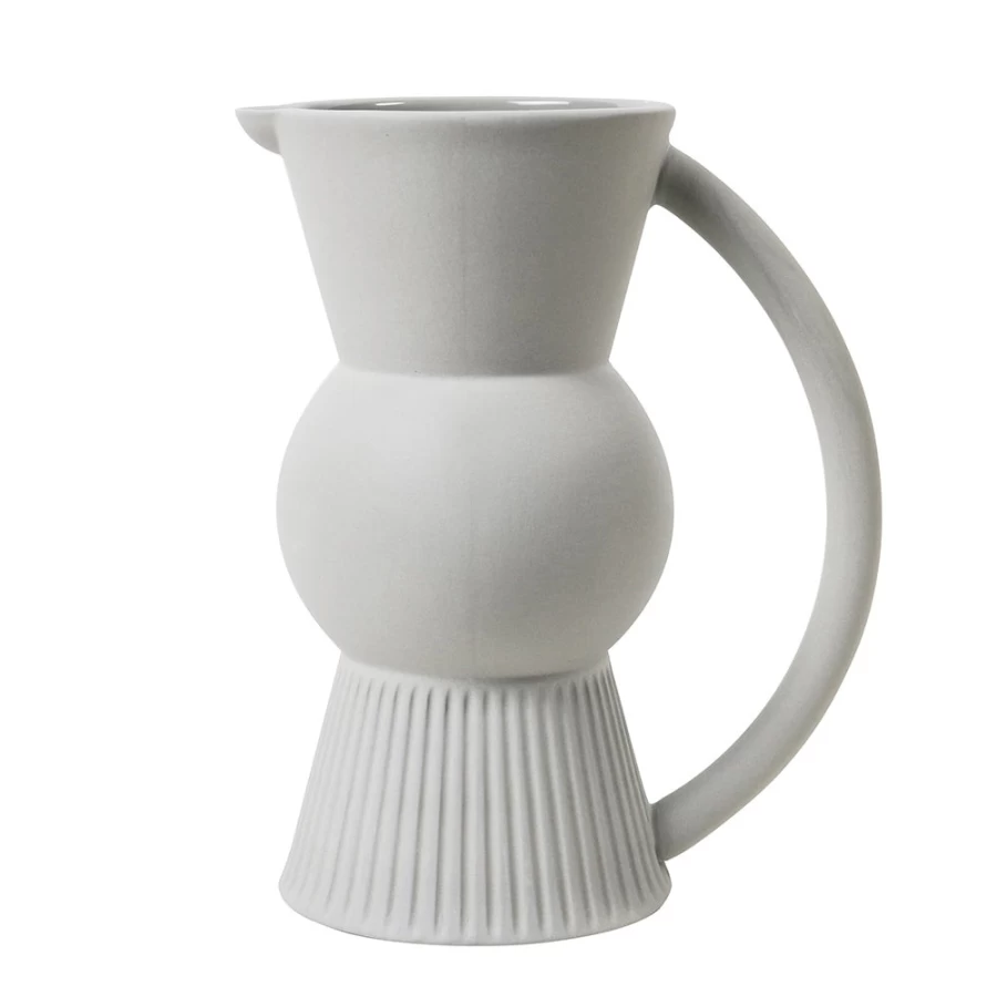 Robert Gordon Poet's Dream Water Jug - Elegant Cashmere Finish Ceramic Pitcher for Home Decor