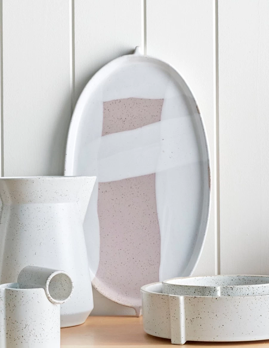Robert Gordon Mauve Brush Tray - Rga X Movida Collection - Stylish Organizer for Makeup Brushes