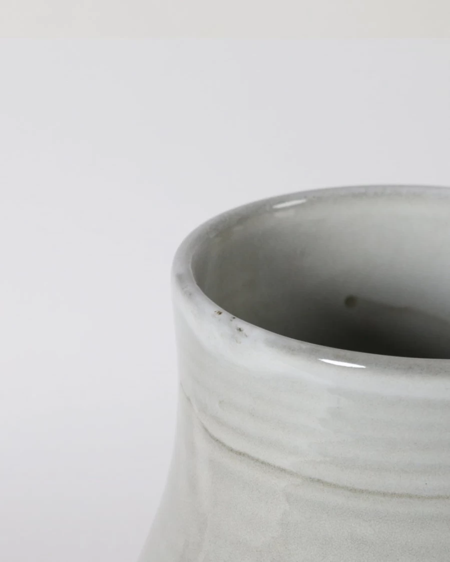 Robert Gordon Large Botanica Vase - Handcrafted Ceramic Saltbush Design for Modern Home Decor