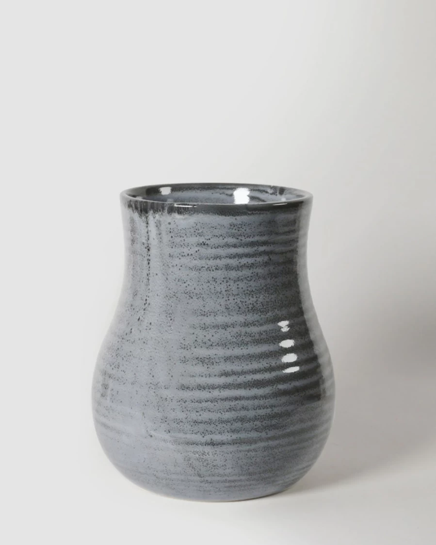Robert Gordon Large Botanica Storm Vase - Handcrafted Ceramic Flower Vase for Modern Home Decor