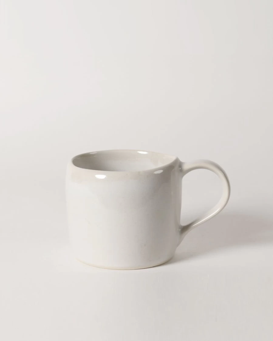 Robert Gordon Organic Ceramic Mug with Matching Coaster Set – Eco-Friendly Stoneware Cup