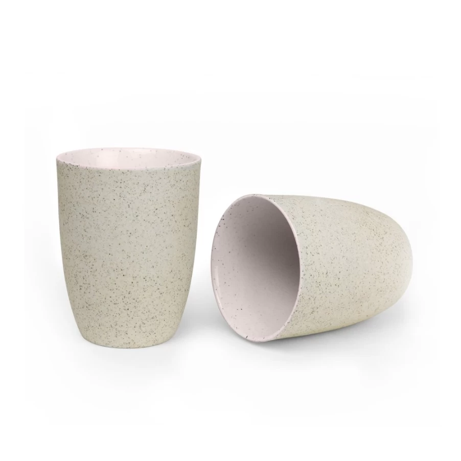 Robert Gordon Pink Granite Latte Cup | Stoneware Coffee Mug