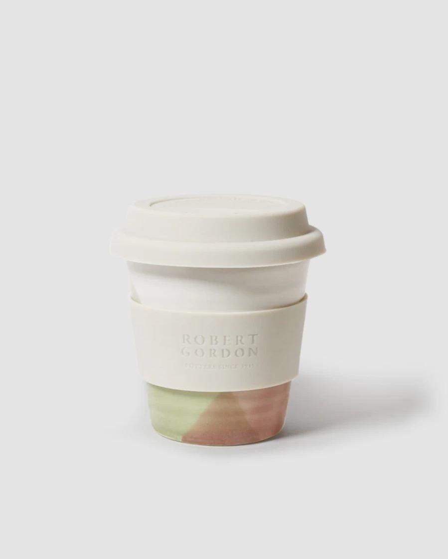 Robert Gordon Slow Life Small Carousel Cup - Handcrafted Ceramic Tea Cup for Cozy Moments