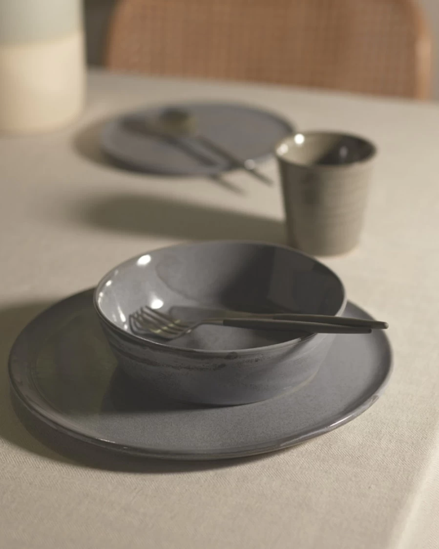 Robert Gordon Canvas Side Plate - Stylish Storm Pattern Dinnerware