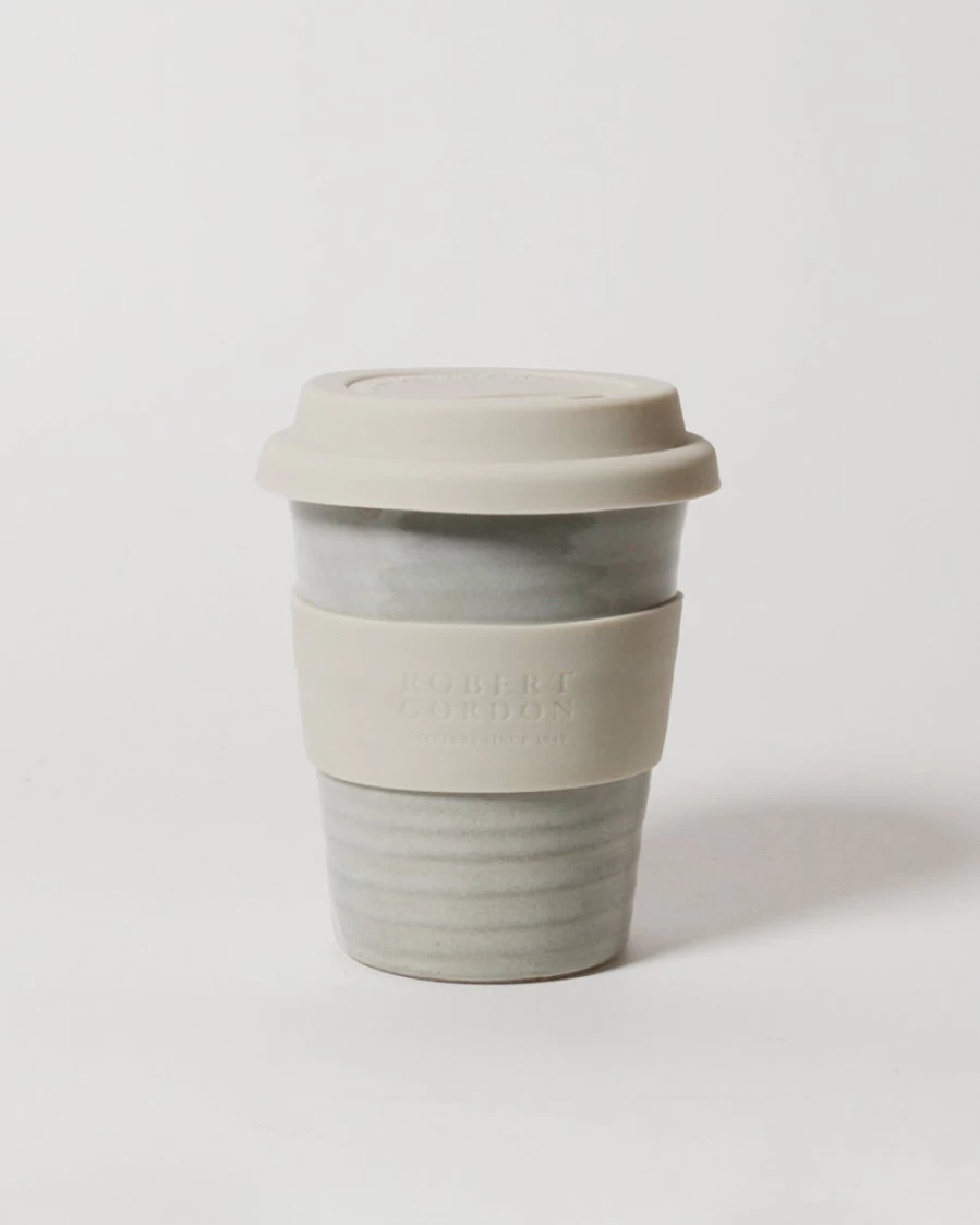 Robert Gordon Carousel Cup - Handcrafted Ceramic Saltbush Design Mug for Coffee & Tea
