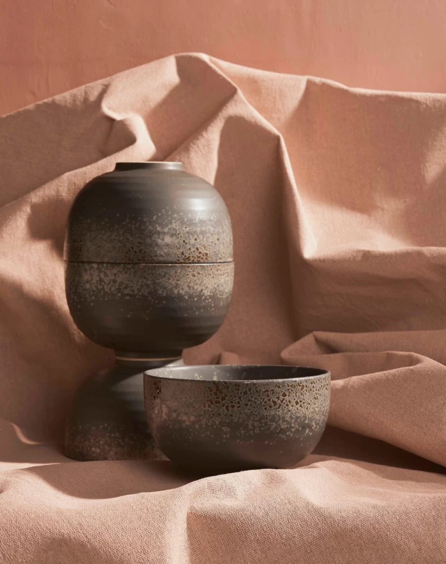 Robert Gordon Alchemy Noodle Bowls - Handcrafted Ceramic Dinnerware for Nighttime Dining