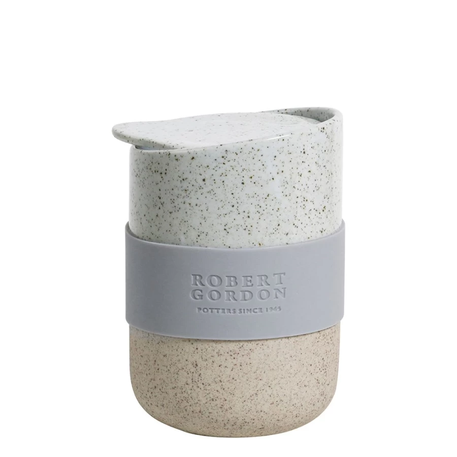 Robert Gordon Travel Cup - Insulated Riverstone Design for On-the-Go Beverages