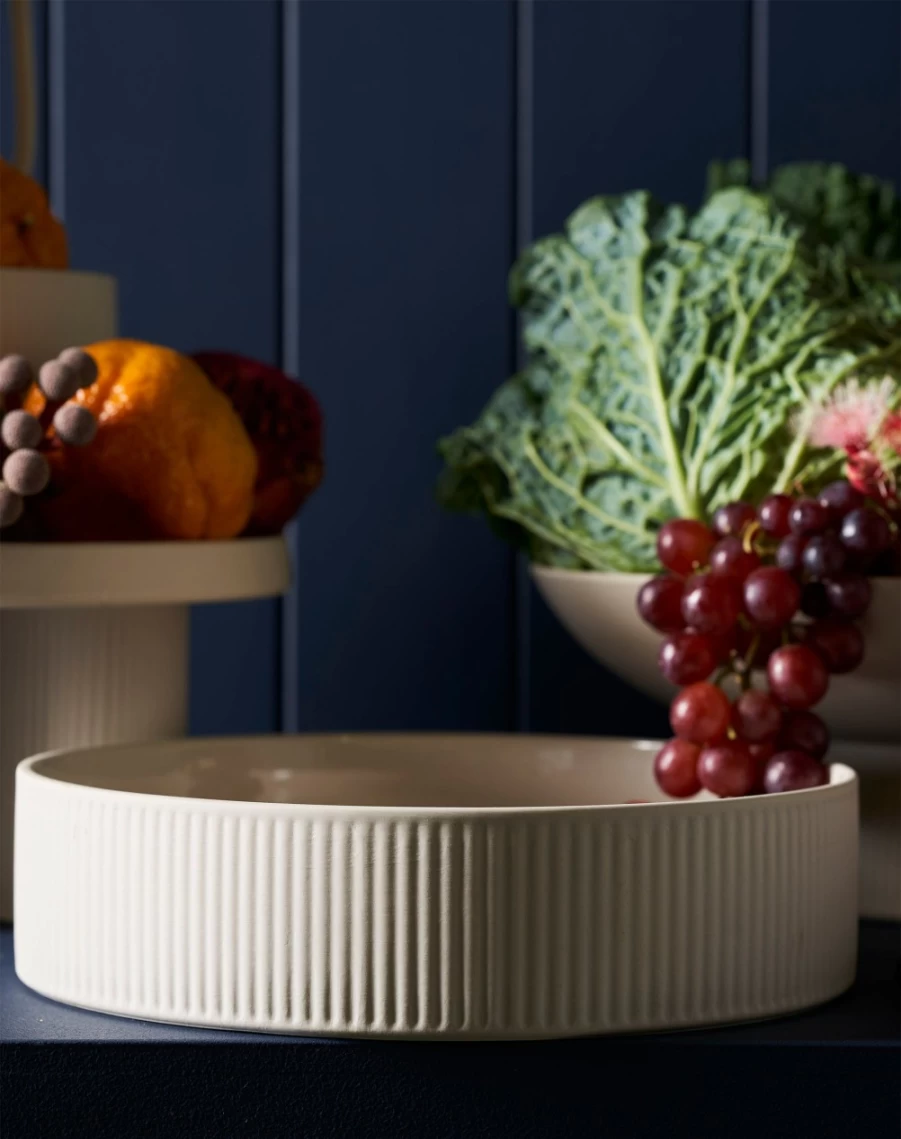 Robert Gordon Poet's Dream Natural Salad Bowl - Handcrafted Ceramic Serving Dish