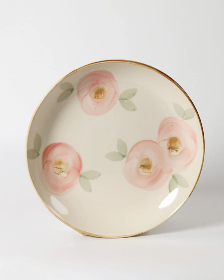 Robert Gordon Terra Serving Bowl - Orchard Blossom Ceramic Fruit Bowl