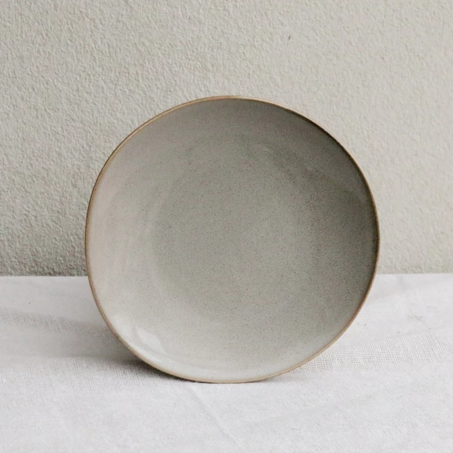 Robert Gordon 12-Piece Mason Dinner Set - Stoneware Plates & Bowls, Pier Collection
